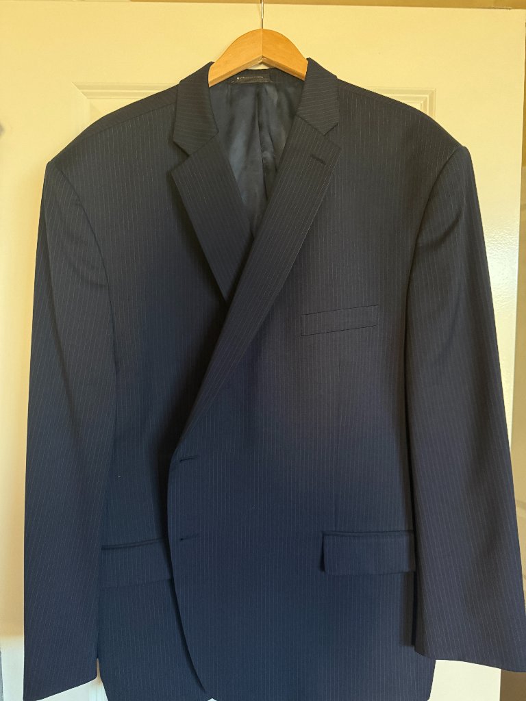 Ralph Lauren Blue Blazer Sportcoat 54r